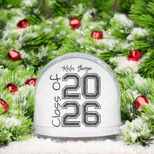 Personalized Class of Year Graduation Keepsake Sneeuwbol (Kerstmis)