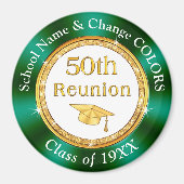 Personalized Class Reunion Gifts. Class Reunion Magneet (Voorkant)