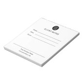 Personalized Client Notes Notepad Notitieblok (Linkerzijde)