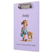 Personalized Clipboard – Back to School Klembord (Links)