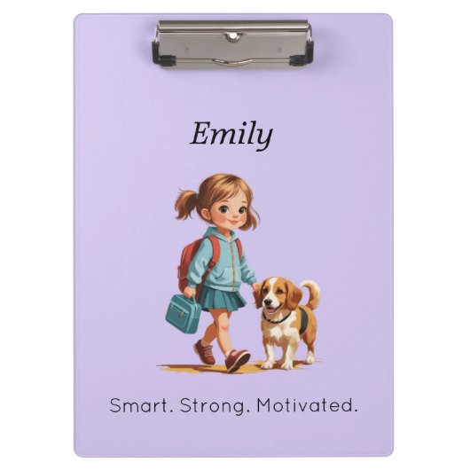 Personalized Clipboard – Back to School Klembord (Voorkant)