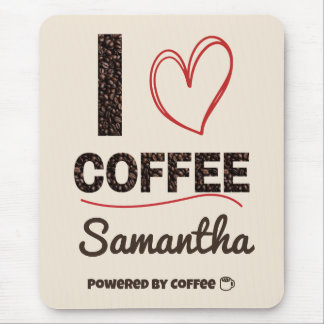 Personalized Coffee Lover | Custom Barista Gift Muismat
