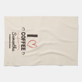 Personalized Coffee Lover Kitchen Decor Theedoek