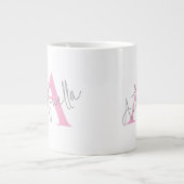 Personalized coffee mug with name grote koffiekop (Voorkant)