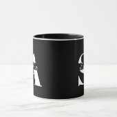 Personalized coffee mug with name mok (Midden)