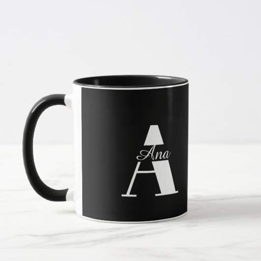 Personalized coffee mug with name mok (Links)