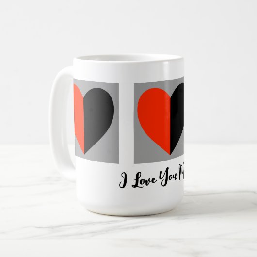 Personalized Coffee Mugs for Mom Koffiemok (Voorkant links)