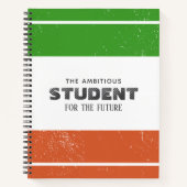 Personalized Colorblock Notebook Notitieboek (Voorkant)