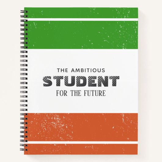 Personalized Colorblock Notebook Notitieboek (Voorkant)