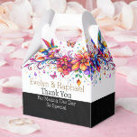 Personalized Colorful Flower Artwork Bedankdoosjes<br><div class="desc">Make your gift unforgettable with this vibrant custom floral design, perfect for printing on gift boxes. Featuring a beautifully detailed, colorful flower arrangement with elegant decorative elements, this artwork adds a premium and artistic touch to any packaging. ✨ Fully customizable — add any name and personal message to create a...</div>