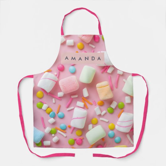 Personalized Colorful Marshmallow Sprinkle Schort (Voorkant)