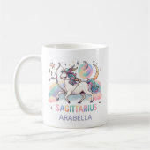 Personalized Colorful Sagittarius Zodiac Astrology Koffiemok (Links)