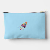 Personalized Colorful Space Planets Back to School Etui (Achterkant)