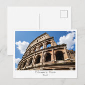 Personalized, Colosseum, Rome, Italy Briefkaart (Voorkant / Achterkant)