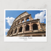 Personalized, Colosseum, Rome, Italy Briefkaart (Voorkant)
