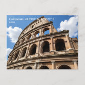 Personalized, Colosseum, Rome, Italy Briefkaart (Voorkant)