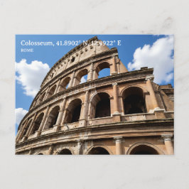 Personalized, Colosseum, Rome, Italy Briefkaart