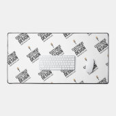Personalized Company Branded Custom Minimalist  Bureaumat (Keyboard & Muis)