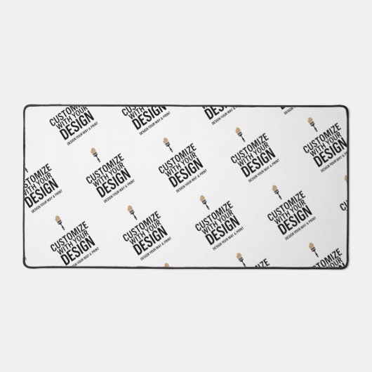 Personalized Company Branded Custom Minimalist Bureaumat (Voorkant)