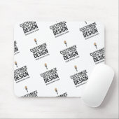 Personalized Company Branded Custom Minimalist  Muismat (Met muis)