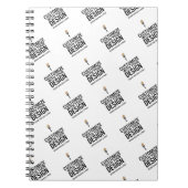 Personalized Company Branded Custom Minimalist  Notitieboek (Voorkant)