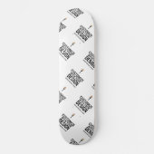 Personalized Company Branded Custom Minimalist  Persoonlijk Skateboard (Voorkant)