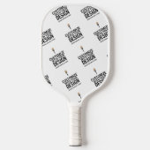 Personalized Company Branded Custom Minimalist  Pickleball Paddle (Voorkant)