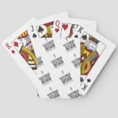 Personalized Company Branded Custom Minimalist  Pokerkaarten (Achterkant)