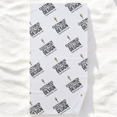 Personalized Company Branded Custom Minimalist  Strandlaken