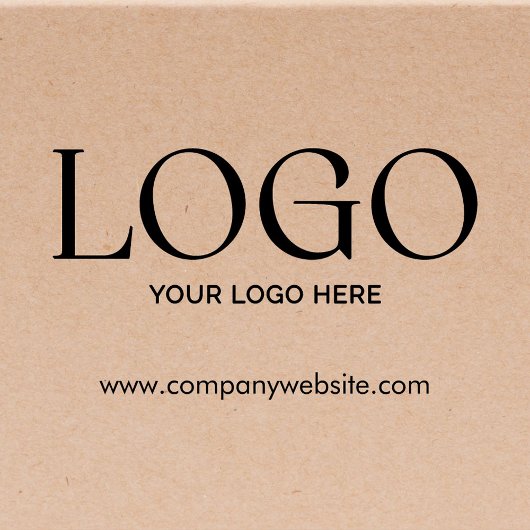 Personalized Company Business Logo Website Modern Rubberstempel