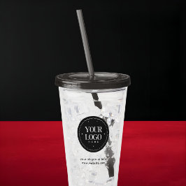 Personalized Company Logo | Custom Business Gift Acryl Drinkbeker