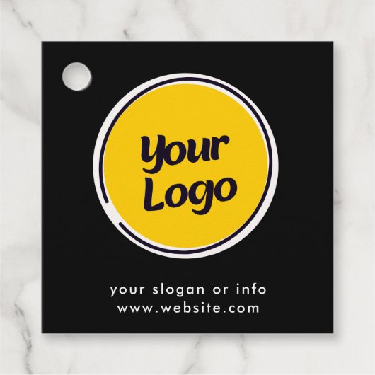 Personalized Company Logo  | Custom Business Gift  Bedankjes Labels (Voorkant)