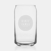 Personalized Company Logo | Custom Business Gift Blikvorm Glas (Achterkant)