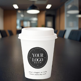 Personalized Company Logo  | Custom Business Gift  Papieren Bekers