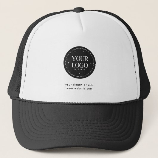 Personalized Company Logo  | Custom Business Gift  Trucker Pet (Voorkant)
