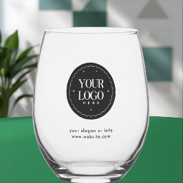 Personalized Company Logo | Custom Business Gift Wijnglas Zonder Voet