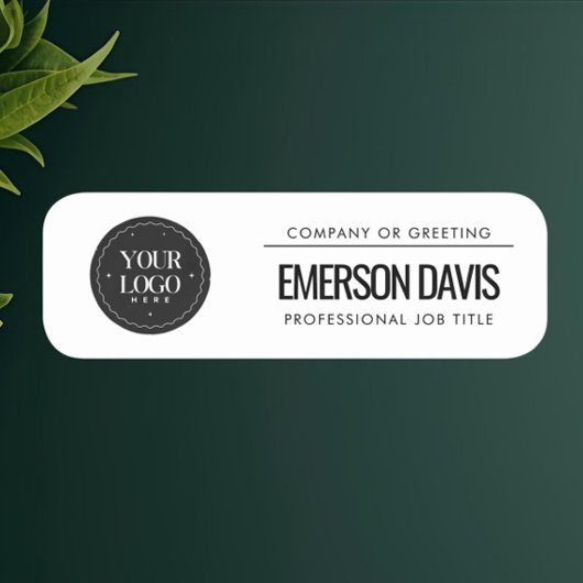 Personalized Company Logo | Custom Business Naamplaatje