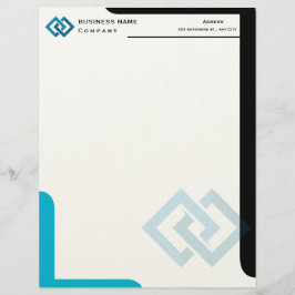 Personalized Company Logo Professional Letterhead Briefhoofd