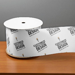 Personalized Company Small Business Custom Satijnen Lint