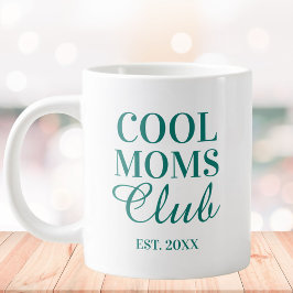 Personalized Cool Mom Club Quote Mothers Day Grote Koffiekop