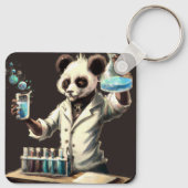 PERSONALIZED COOL PANDA DRANKJE MAKER SLEUTELHANGE SLEUTELHANGER (Achterkant)