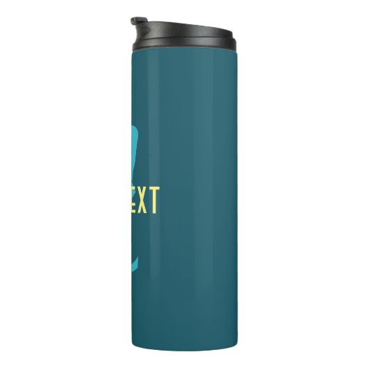 Personalized Cool Skater Thermosbeker (Geroteerd rechts)