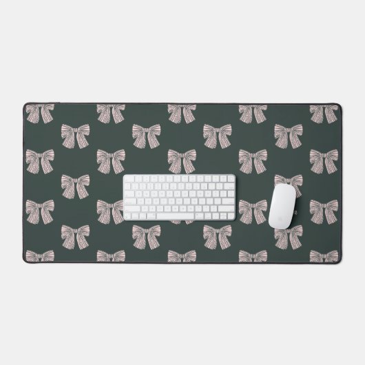 Personalized Coquette Bow Bureaumat (Keyboard & Muis)
