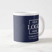 Personalized Corporate Company Logo Employee Gift Grote Koffiekop (Voorkant rechts)