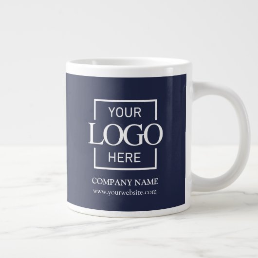 Personalized Corporate Company Logo Employee Gift Grote Koffiekop (Rechts)