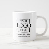 Personalized Corporate Company Logo Employee Gift Grote Koffiekop (Rechts)