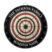 Personalized Corporate Dartboard Office Decor Dartbord (Voorkant)