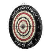 Personalized Corporate Dartboard Office Decor Dartbord (Voorkant Rechts)