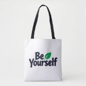 Personalized Cotton Tote Bag – Custom Reusable Bud (Voorkant)