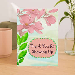 Personalized Counseling Appreciation Note – Custom Bedankkaart